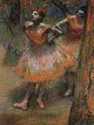 Edgar Degas Two Dancers_j oil painting picture wholesale